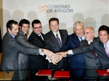 El Gobierno de Aragón gastó 30 millones de pesetas para agasajar a los promotores de Gran Scala