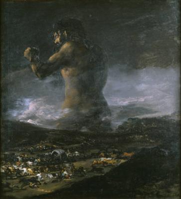 El Coloso de Goya en el Prado: Los expertos no se ponen de acuerdo.