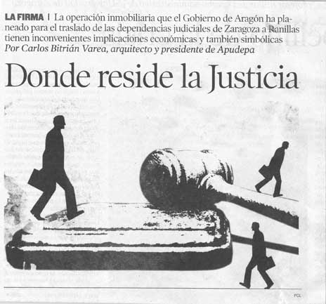 'Donde reside la Justicia', por Carlos Bitrián Varea